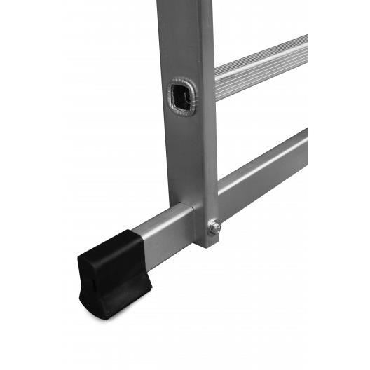SCARA ALUMINIU, 3 TRONSOANE, 11 TREPTE, MAX 150 KG, 6.14 M, DRABEST  [3]