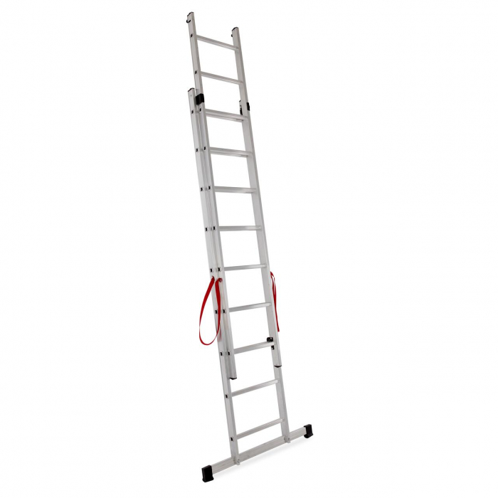 SCARA ALUMINIU, MASTER, 2 TRONSOANE, 9 TREPTE, MAX 150 KG, 2.58-4.27 M [3]