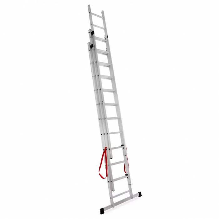 SCARA ALUMINIU, MASTER, 3 TRONSOANE, 11 TREPTE, MAX 150 KG, 3.15-7.11 M [3]