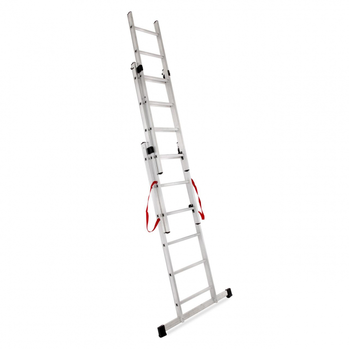SCARA ALUMINIU, MASTER, 3 TRONSOANE, 6 TREPTE, MAX 150 KG, 1.69-3.45 M [4]