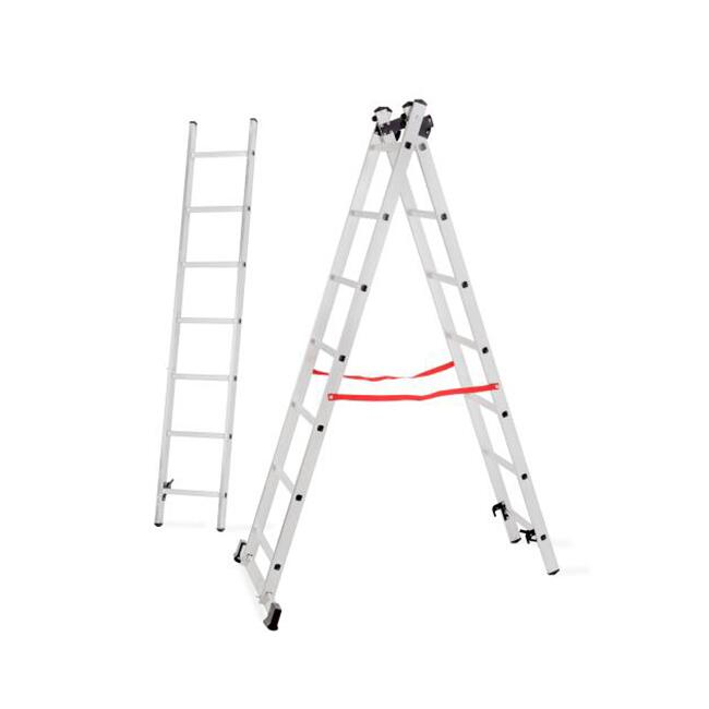 SCARA ALUMINIU, MASTER, 3 TRONSOANE, 7 TREPTE, MAX 150 KG, 2.01-3.99 M [5]