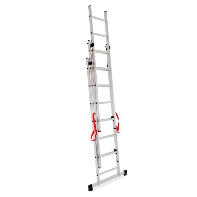 SCARA ALUMINIU, MASTER, 3 TRONSOANE, 7 TREPTE, MAX 150 KG, 2.01-3.99 M [3]