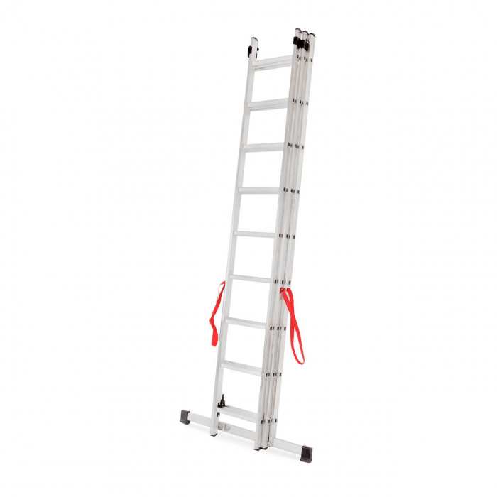 SCARA ALUMINIU, MASTER, 3 TRONSOANE, 9 TREPTE, MAX 150 KG, 2.58-5.69 M [5]