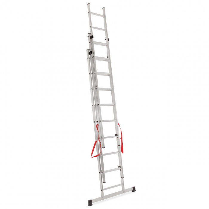 SCARA ALUMINIU, MASTER, 3 TRONSOANE, 9 TREPTE, MAX 150 KG, 2.58-5.69 M [3]