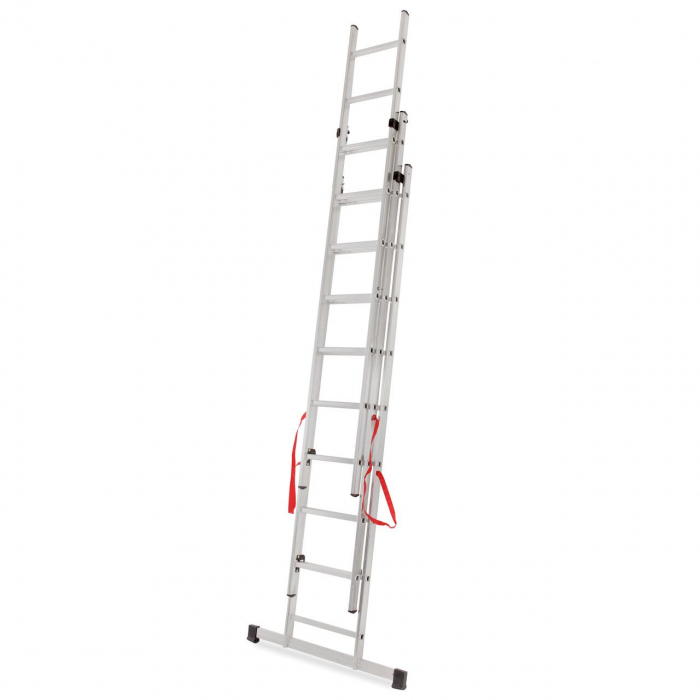 SCARA ALUMINIU, MASTER, 3 TRONSOANE, 9 TREPTE, MAX 150 KG, 2.58-5.69 M [4]