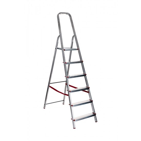 SCARA ALUMINIU, MASTER, 5 TREPTE, PLATFORMA, MAX 125 KG, 1.97 M [1]