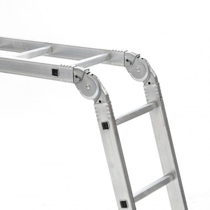 SCARA ALUMINIU, RABATABILA, 4X3 TREPTE, MAX 150 KG, ALVEROSAL [3]