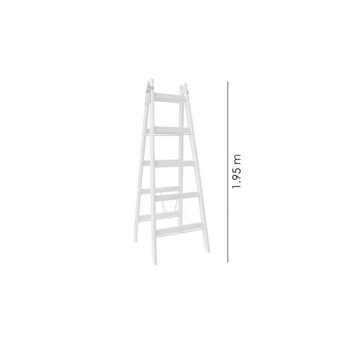 SCARA LEMN, 2 TRONSONE, 6 TREPTE, MAX 150 KG, 1.95 M [7]