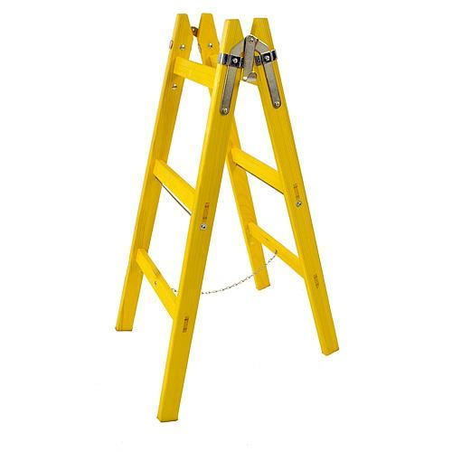 SCARA LEMN DUBLA 5 TREPTE CU AGATATOR GALEATA 165 CM [1]