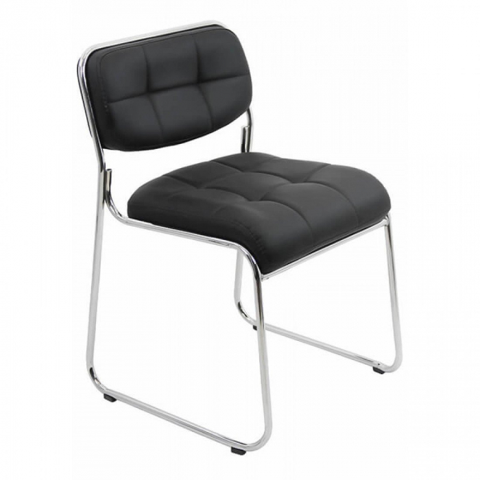 SCAUN ASTEPTARE AZAY INTERIORS 608 NEGRU [1]