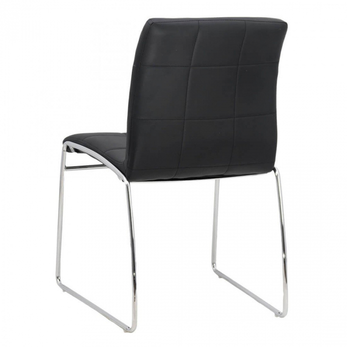 SCAUN ASTEPTARE AZAY INTERIORS 620 NEGRE [2]