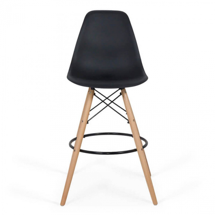 SCAUN BAR ABS 139 NEGRU [2]