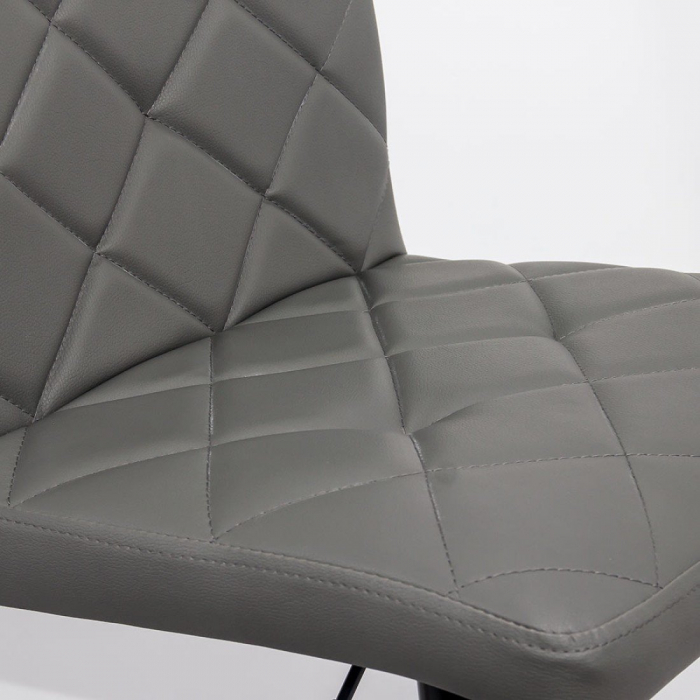 SCAUN BAR CU SPATAR REGLABIL DIN PIELE ECOLOGICA ABS 147 GRI [2]