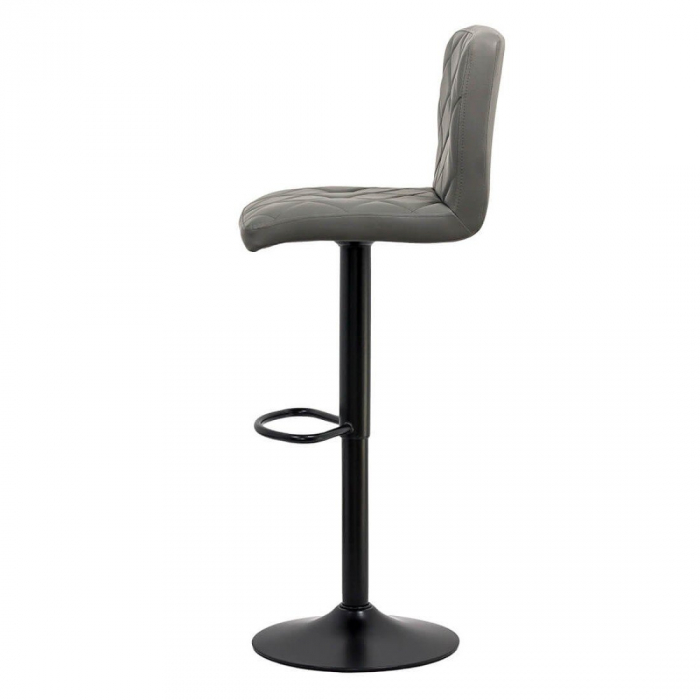 SCAUN BAR CU SPATAR REGLABIL DIN PIELE ECOLOGICA ABS 147 GRI [6]