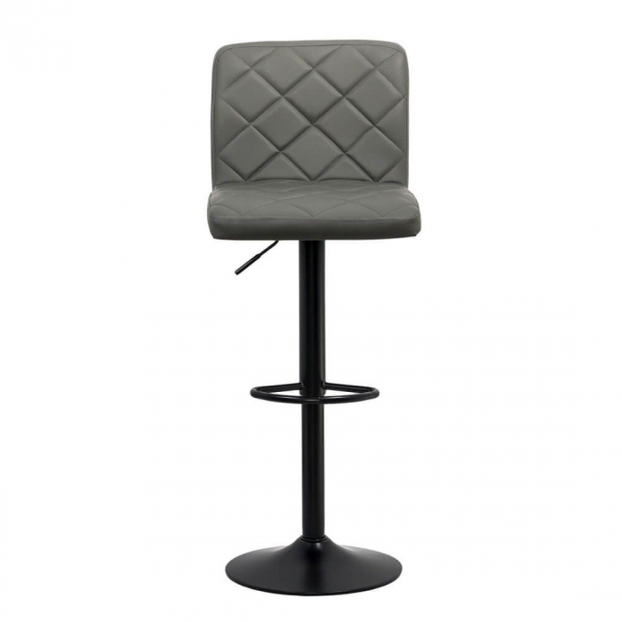 SCAUN BAR CU SPATAR REGLABIL DIN PIELE ECOLOGICA ABS 147 GRI [4]