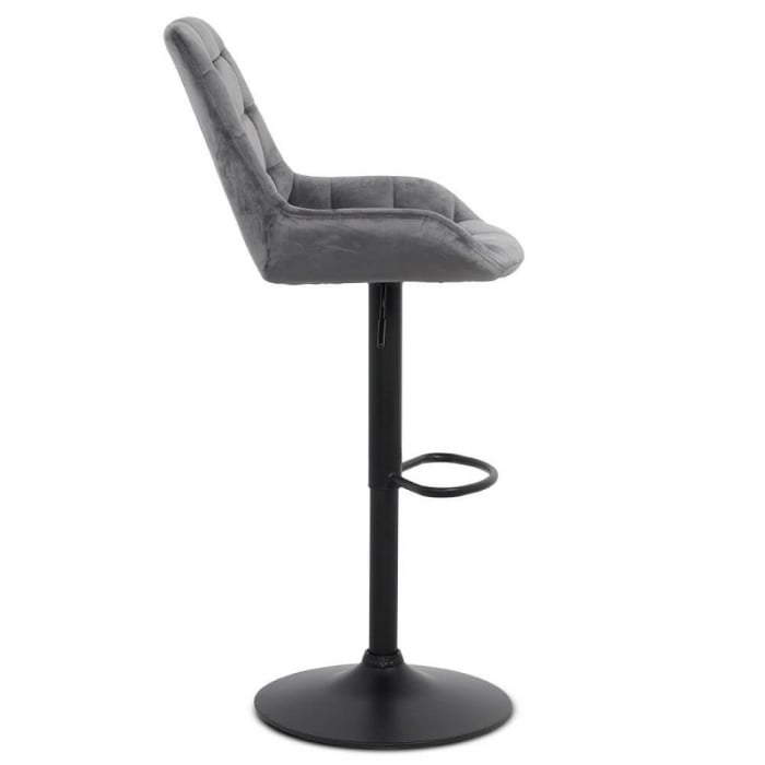 SCAUN BAR REGLABIL DIN CATIFEA ABS 145 GRI [8]