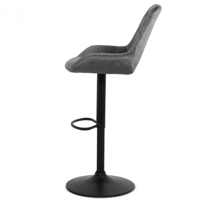 SCAUN BAR REGLABIL DIN CATIFEA ABS 145 GRI [4]