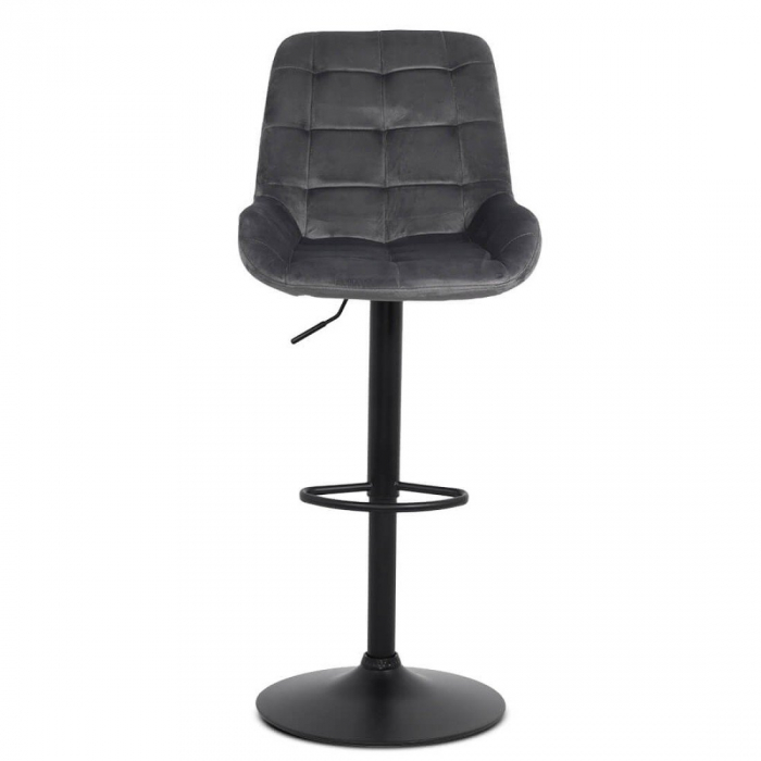 SCAUN BAR REGLABIL DIN CATIFEA ABS 145 GRI [6]