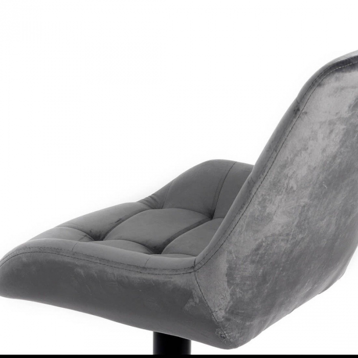 SCAUN BAR REGLABIL DIN CATIFEA ABS 145 GRI [7]