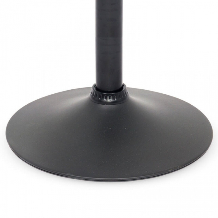 SCAUN BAR REGLABIL IMITATIE PIELE INTOARSA ABS 144 GRI [5]