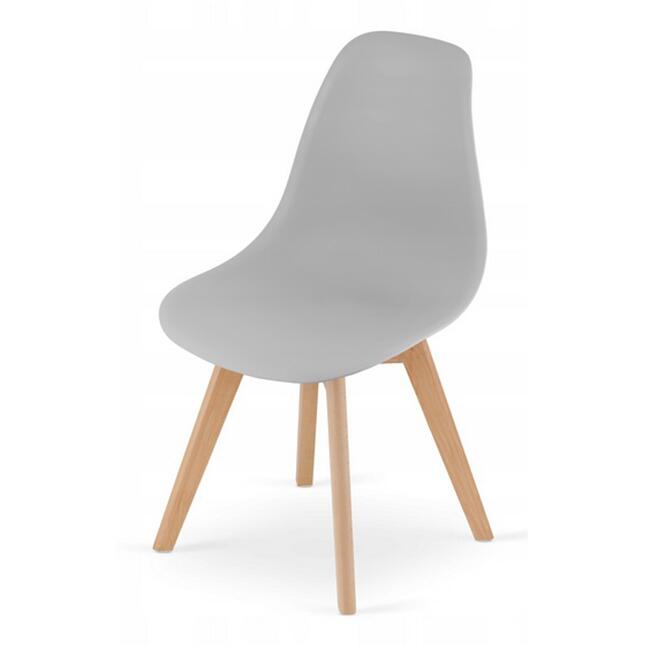 SCAUN BUCATARIE/LIVING, ARTOOL, KITO, PP, LEMN, GRI, 46X54.5X80 CM [7]