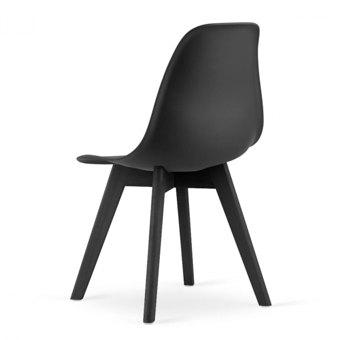 SCAUN BUCATARIE/LIVING, ARTOOL, KITO, PP, LEMN, NEGRU, 46X54.5X80 CM [6]