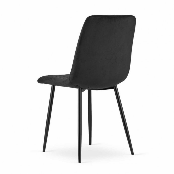 SCAUN BUCATARIE/LIVING, ARTOOL, LAVA, CATIFEA, METAL, NEGRU, 43X51X90 CM [3]