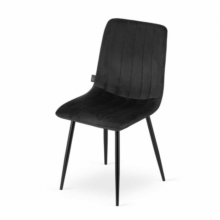 SCAUN BUCATARIE/LIVING, ARTOOL, LAVA, CATIFEA, METAL, NEGRU, 43X51X90 CM [2]