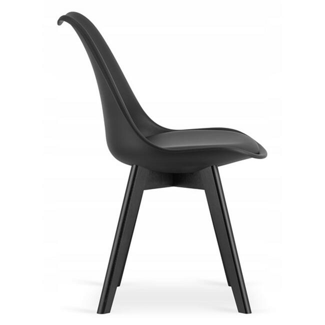 SCAUN BUCATARIE/LIVING, ARTOOL, MARK, PP, LEMN, NEGRU, 49X55.5X82.5 CM [6]