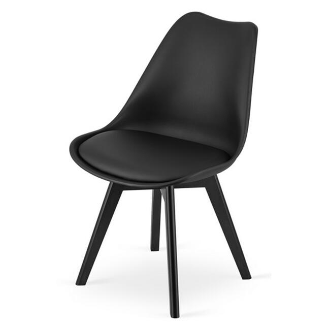 SCAUN BUCATARIE/LIVING, ARTOOL, MARK, PP, LEMN, NEGRU, 49X55.5X82.5 CM [7]