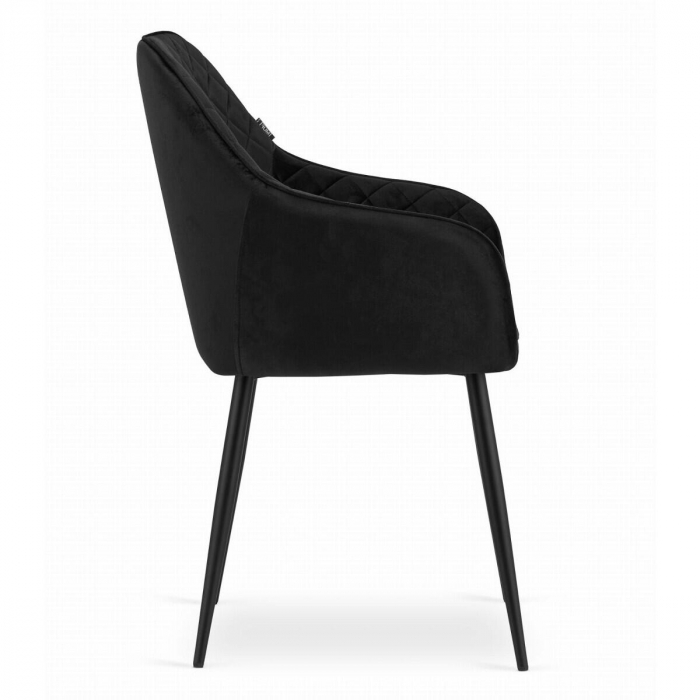 SCAUN BUCATARIE/LIVING, ARTOOL, NUGAT, CATIFEA, METAL, NEGRU, 58X54.5X91 CM [5]