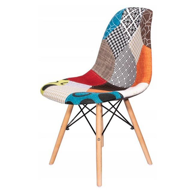 SCAUN BUCATARIE/LIVING, ARTOOL, SEUL, TEXTIL, LEMN, MOZAIC MULTICOLOR, 46.5X56.5X82.5 CM [8]