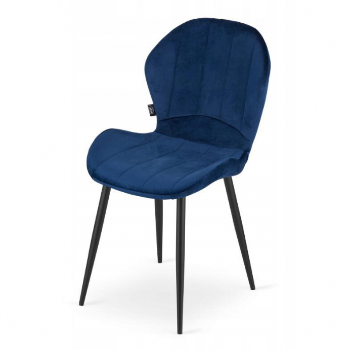 SCAUN BUCATARIE/LIVING, ARTOOL, TERNI, CATIFEA, METAL, BLEUMARIN, 50X62X86 CM [4]