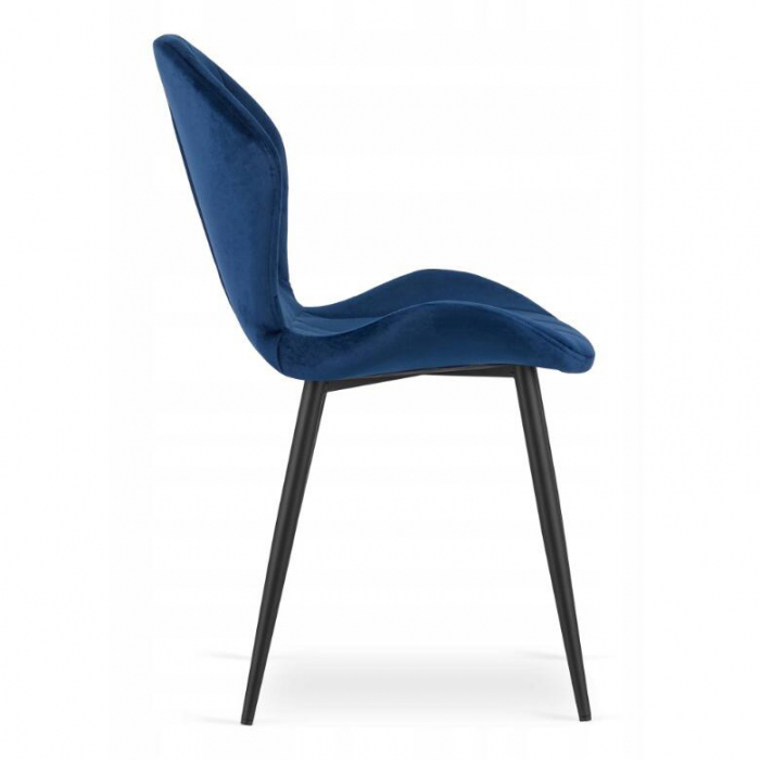 SCAUN BUCATARIE/LIVING, ARTOOL, TERNI, CATIFEA, METAL, BLEUMARIN, 50X62X86 CM [3]