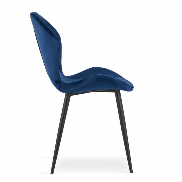 SCAUN BUCATARIE/LIVING, ARTOOL, TERNI, CATIFEA, METAL, BLEUMARIN, 50X62X86 CM [17]