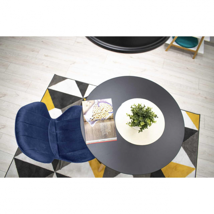SCAUN BUCATARIE/LIVING, ARTOOL, TERNI, CATIFEA, METAL, BLEUMARIN, 50X62X86 CM [14]