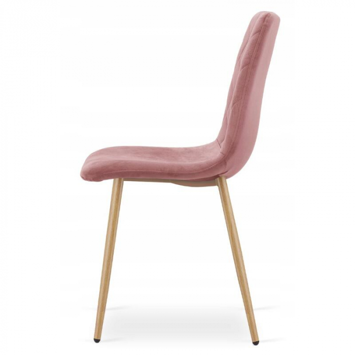 SCAUN BUCATARIE/LIVING, ARTOOL, TURIN, CATIFEA, LEMN, ROZ, 44.5X53X88.5 CM [5]