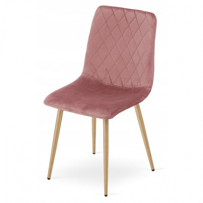 SCAUN BUCATARIE/LIVING, ARTOOL, TURIN, CATIFEA, LEMN, ROZ, 44.5X53X88.5 CM [8]