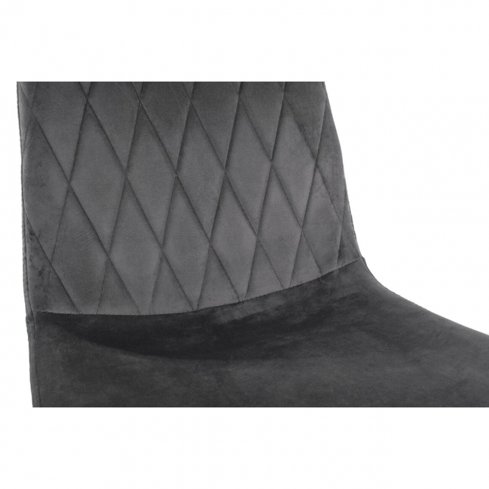 SCAUN BUCATARIE/LIVING, ARTOOL, TURIN, CATIFEA, METAL, GRI SI NEGRU, 44.5X53X88.5 CM [2]