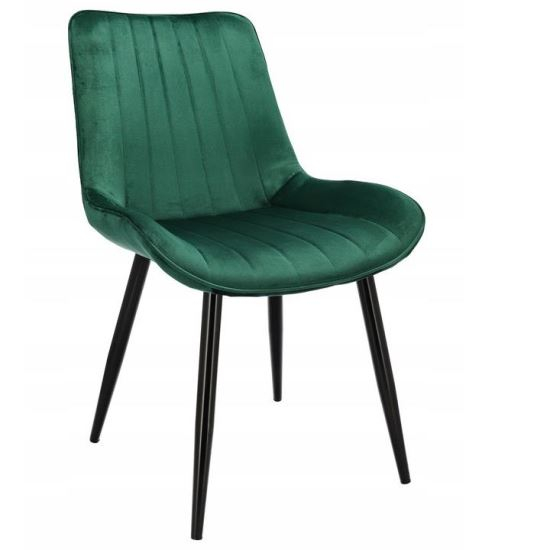 SCAUN BUCATARIE/LIVING, CATIFEA, METAL, VERDE, 54X61X83 CM, VIVA [1]