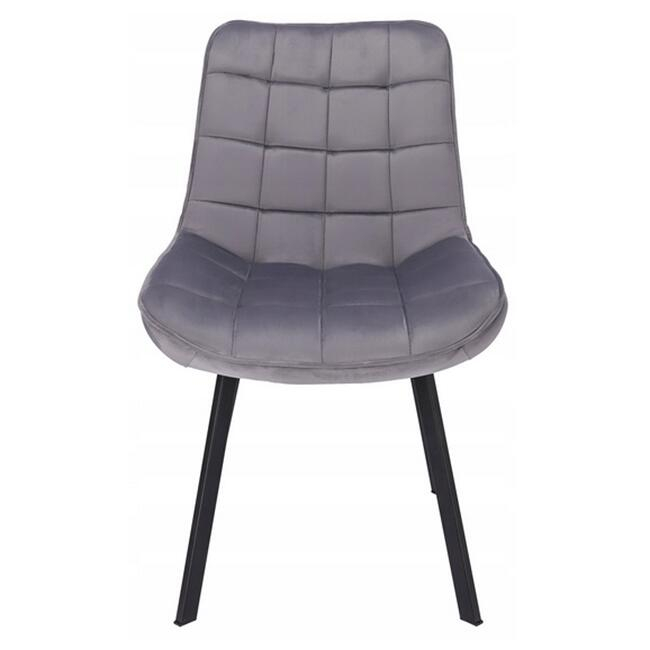 SCAUN BUCATARIE/LIVING, JUMI, ADORO, CATIFEA, METAL, GRI, 52X62X85 CM [4]