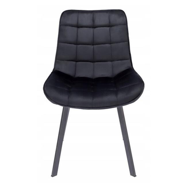 SCAUN BUCATARIE/LIVING, JUMI, ADORO, CATIFEA, METAL, NEGRU, 52X62X85 CM [4]
