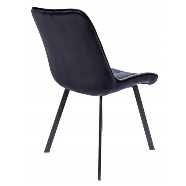 SCAUN BUCATARIE/LIVING, JUMI, ADORO, CATIFEA, METAL, NEGRU, 52X62X85 CM [3]