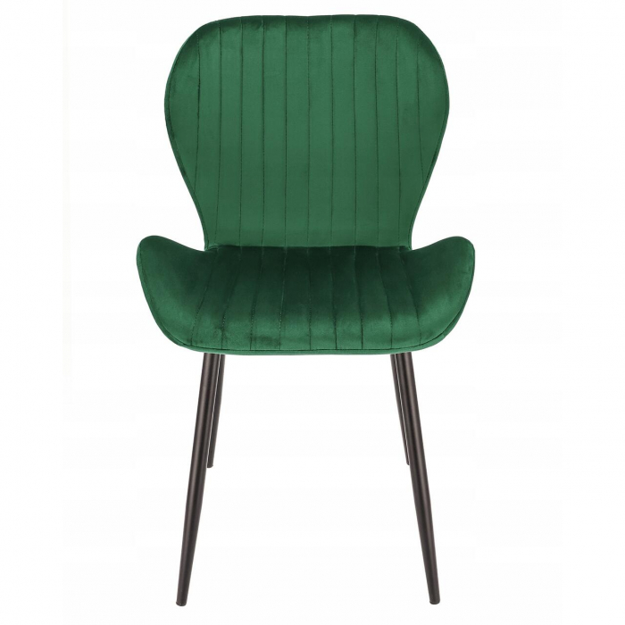 SCAUN BUCATARIE/LIVING, JUMI, VEIRA, CATIFEA, METAL, VERDE, 52X57X85 CM [3]