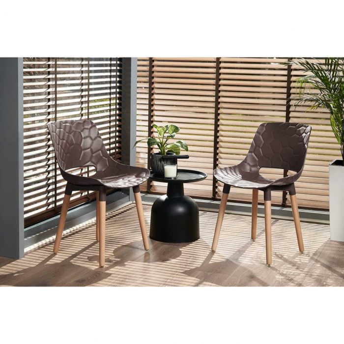 SCAUN BUCATARIE/LIVING, PP, MARO, MAX 130 KG, 45X55X77 CM, DAVIS [9]