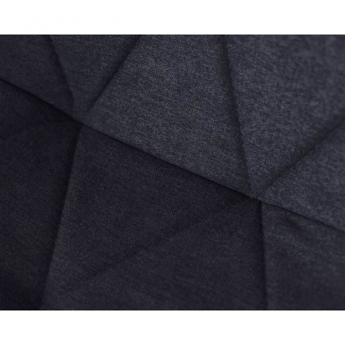 SCAUN BUCATARIE/LIVING, TAPITAT, TEXTIL, METAL, NEGRU, 44X52X89 CM, VENA [2]