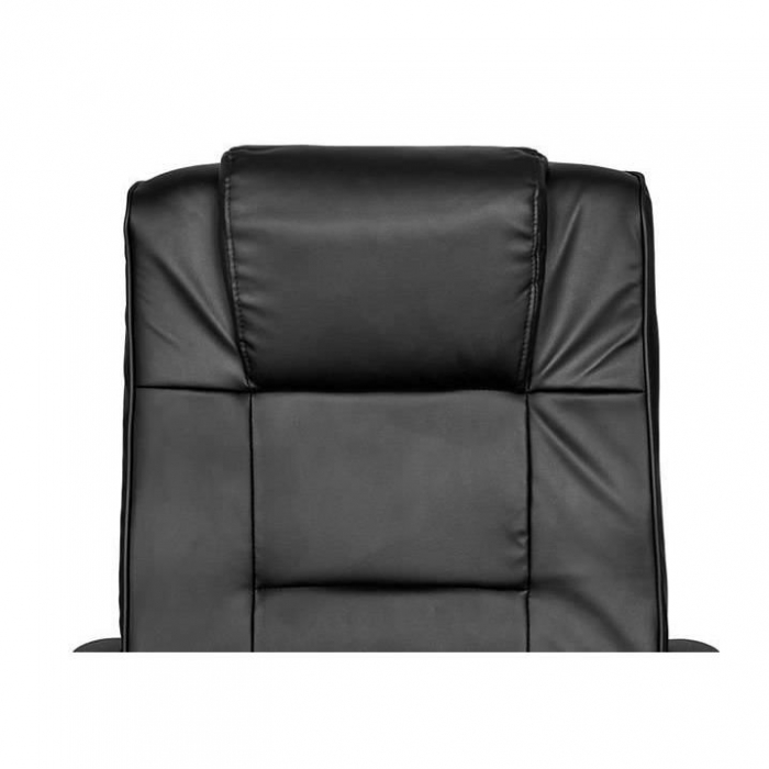 SCAUN DE BIROU, ROTATIV, FUNCTIE TILT, PIELE ECOLOGICA, NEGRU, MAX 100 KG, 61X61X105/115 CM, MALATEC [6]