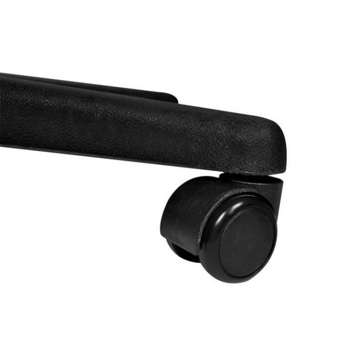 SCAUN DE BIROU, ROTATIV, FUNCTIE TILT, PIELE ECOLOGICA, NEGRU, MAX 100 KG, 61X61X105/115 CM, MALATEC [3]