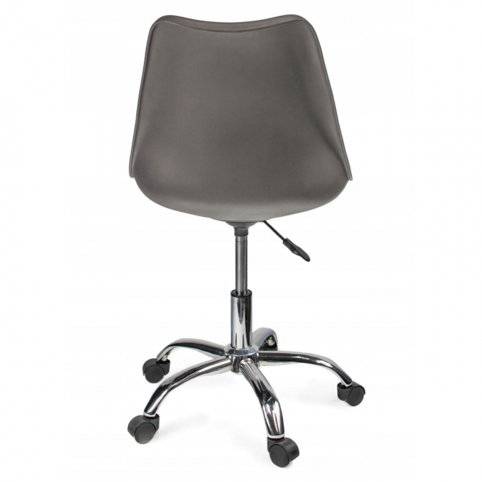 SCAUN DE BIROU, ROTATIV, GRI, 51X78/90 CM [4]
