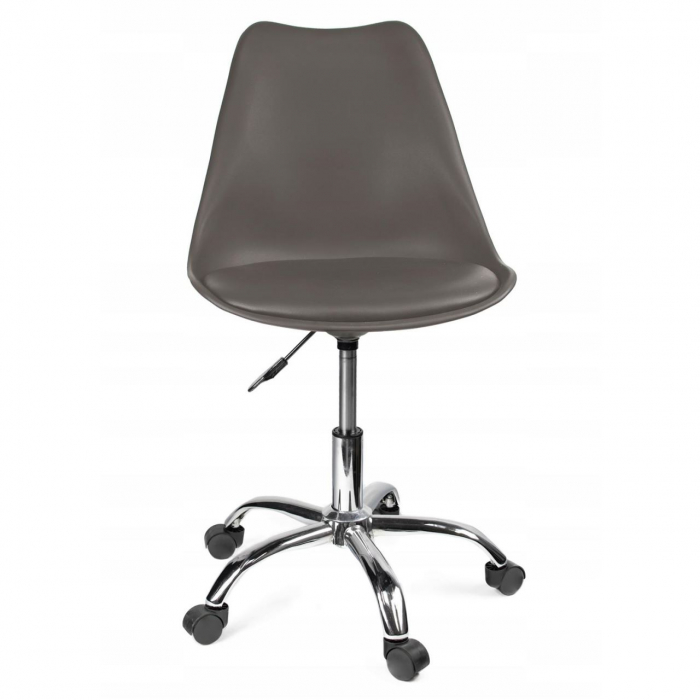SCAUN DE BIROU, ROTATIV, GRI, 51X78/90 CM [7]